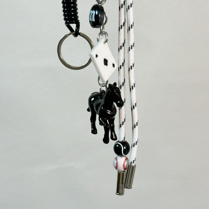 Dalmatian dog bag charms bundle