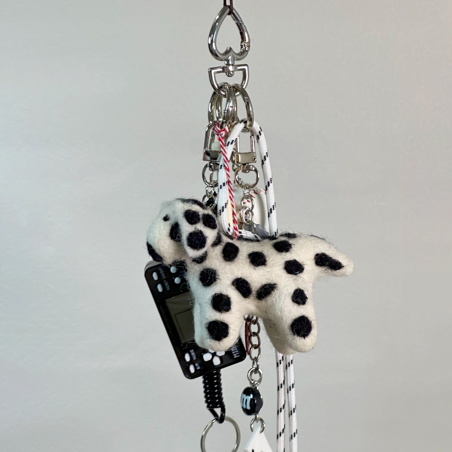 Dalmatian dog bag charms bundle