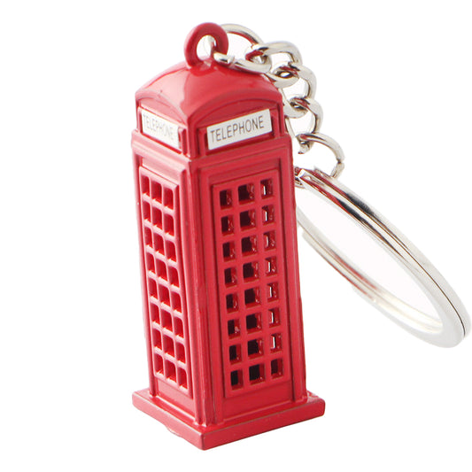 RedTelephone booth bag charm