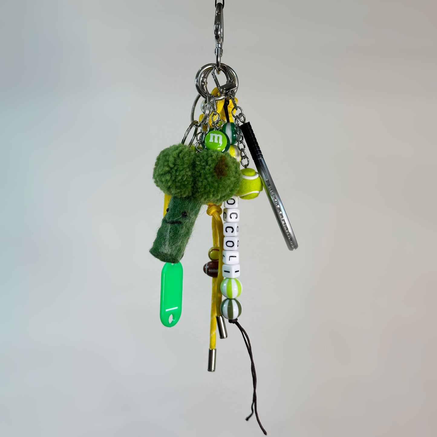 broccoli bag charms bundle