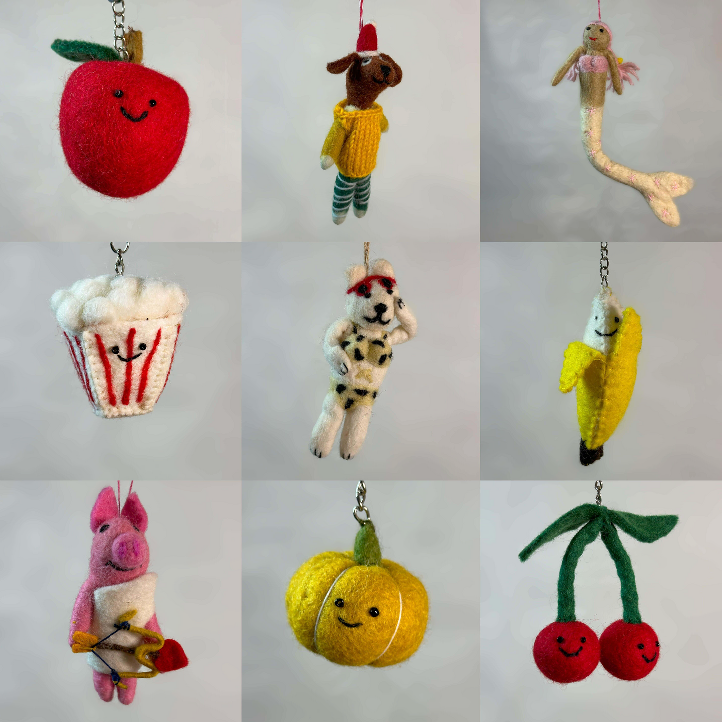 felt dolls collection